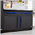 Fusion Pro 9-Piece Garage Cabinet System (Blue)