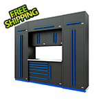 Proslat Fusion Pro 9-Piece Tool Cabinet System (Blue)
