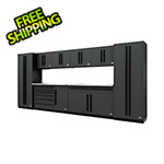Proslat Fusion Pro 10-Piece Tool Cabinet System (Black)