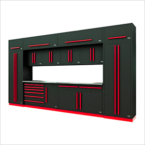 Fusion Pro 14-Piece Garage Cabinet System (Barrett-Jackson Edition)