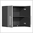 18-Piece Garage Cabinet Kit with Channeled Worktops in Stardust Silver Metallic