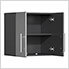 19-Piece Garage Cabinet Kit with Bamboo Worktop in Stardust Silver Metallic