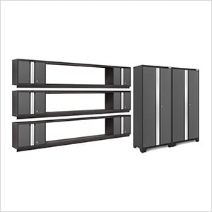 BOLD Series Grey 11-Piece Garage Cabinet Set