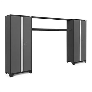 BOLD Series Grey 3-Piece Garage Cabinet System