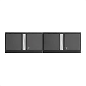 2 x BOLD Series Grey 36" Wall Cabinets