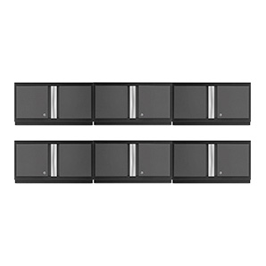 6 x BOLD Series 3.0 Grey 36" Wall Cabinets