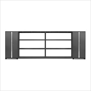 BOLD Series 3.0 Grey 4-Piece Garage Cabinet System