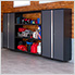 BOLD Series Red 3-Piece Garage Cabinet System
