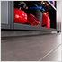 BOLD Series Red 3-Piece Garage Cabinet System