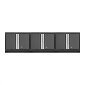 3 x BOLD Series Grey Wall Cabinets