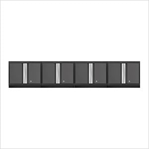 4 x BOLD Series Grey Wall Cabinets