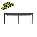 Paragon Outdoor 12 x 20 ft. Novara Louvered Pergola (Grey)