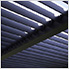 Novara 12 x 20 ft. Grey Pergola with Louvered Canopy