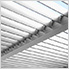 Novara 10 x 12 ft. White Pergola with Louvered Canopy