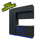 Proslat Fusion Pro 7-Piece Tool Cabinet System (Blue)