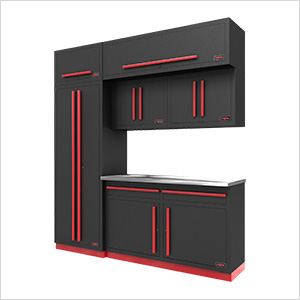Fusion Pro 7-Piece Garage Cabinet System (Barrett-Jackson Edition)