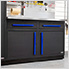 Fusion Pro 7-Piece Garage Cabinet System (Blue)