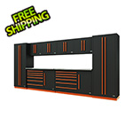 Proslat Fusion Pro 10-Piece Tool Cabinet System (Orange)