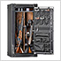 Ironworks 85 Minute Fire Rated 35 Long Gun Safe with Electronic Lock