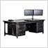 Ironworks Executive Desk - 30" Tall