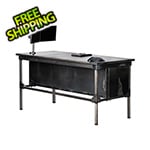 Rhino Metals Ironworks Executive Desk - 42" Tall