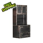 Rhino Metals Ironworks Lateral File Cabinet and Hutch