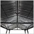 Samara 12 ft x 20 ft Dark Grey Carport