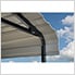 RV Carport - 14' x 38' x 14' (Eggshell Roof)