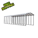 Arrow Sheds RV Carport - 14' x 51' x 14' (Eggshell Roof)