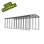 Arrow Sheds RV Carport - 14' x 47' x 14' (Charcoal Roof)