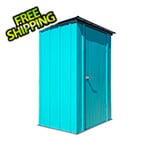 Arrow Sheds 4' x 3' Spacemaker Patio Shed (Teal)