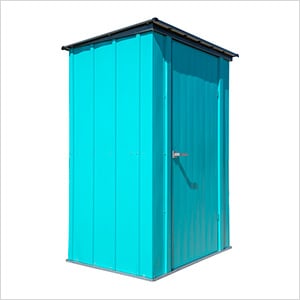 4' x 3' Spacemaker Patio Shed (Teal)