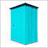 4' x 3' Spacemaker Patio Shed (Teal)