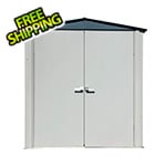 Arrow Sheds 6' x 3' Spacemaker Patio Shed (Gray)