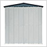 6' x 3' Spacemaker Patio Shed (Gray)