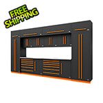 Proslat Fusion Pro 14-Piece Garage Storage System (Orange)