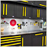 Fusion Pro 14-Piece Garage Cabinetry System (Yellow)