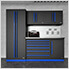 Fusion Pro 14-Piece Garage Storage Set (Blue)