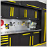 Fusion Pro Tool Chest with Stainless Steel Work Surface (Yellow)