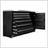 2 x Fusion Pro Tool Chests with Stainless Steel Work Surfaces (Black)