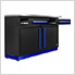 Fusion Pro Base Cabinet with Stainless Steel Work Surface (Blue)