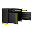 Fusion Pro Base Cabinet with Stainless Steel Work Surface (Yellow)