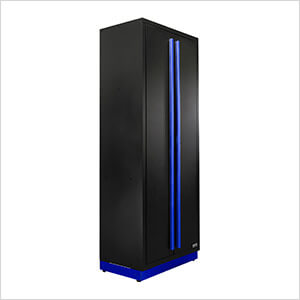 2 x Fusion Pro Tall Garage Cabinets (Blue)