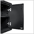 2 x Fusion Pro Wall Mounted Cabinets (Black)