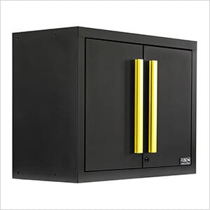 2 x Fusion Pro Wall Mounted Cabinets (Yellow)