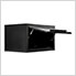 2 x Fusion Pro Wall Mounted 32" Overhead Cabinets (Black)