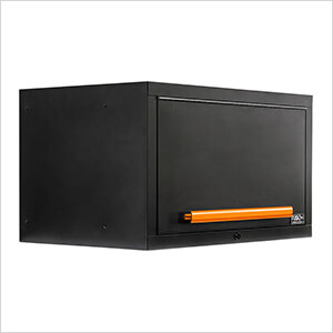 2 x Fusion Pro Wall Mounted 32" Overhead Cabinets (Orange)