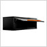 2 x Fusion Pro Wall Mounted 62" Overhead Cabinets (Orange)