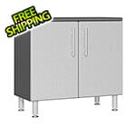 Ulti-MATE Garage Cabinets 2-Door Oversized Garage Cabinet in Stardust Silver Metallic