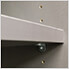 2-Door Oversized Base Garage Cabinet in Stardust Silver Metallic
